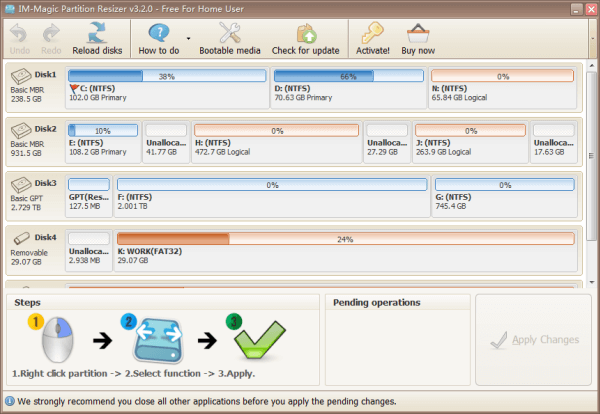 IM-Magic Partition Resizer 4.1.4 Unlimited Full Version Free